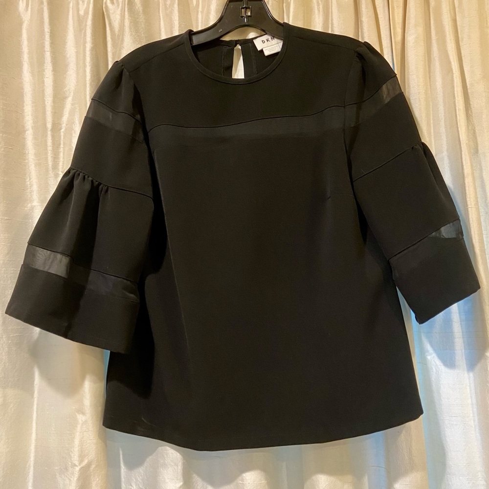 Blouse With Transparent Panels - image 1